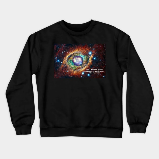 Supernova Crewneck Sweatshirt by ImpArtbyTorg